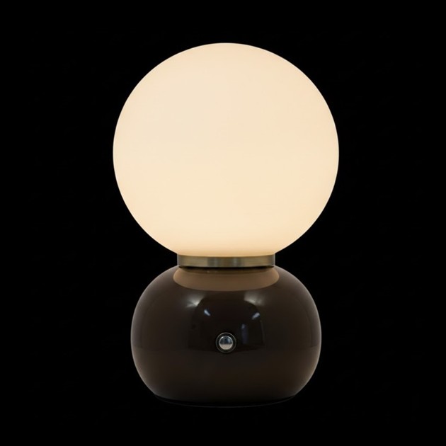 NO CABLE MOON brown uppladdningsbar opal glob